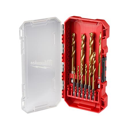 ชุดดอกเจาะเหล็ก MILWAUKEE (แพ็ก 10 ชิ้น)