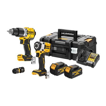 ชุดสว่านกระแทก และบล็อกกระแทกไร้สาย DEWALT DCZ294P2GTA-B1 18V