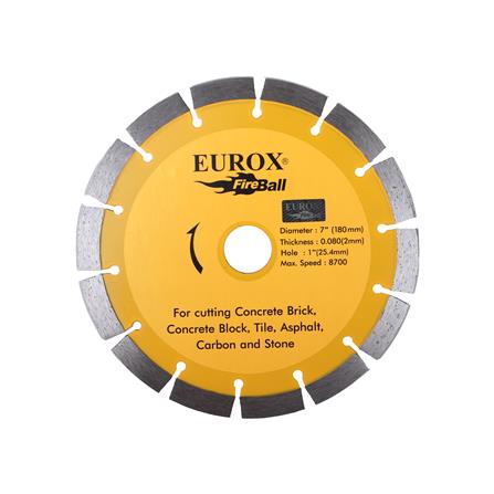 ใบตัดเพชรแห้ง EUROX 7 นิ้ว