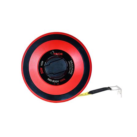 เทปวัดที่ไฟเบอร์กลาส HACHI H-022 50 ม.