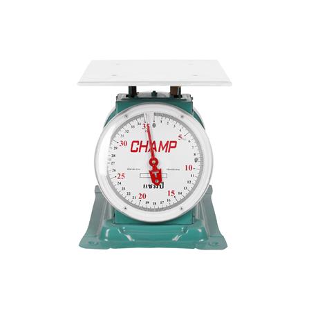 เครื่องชั่ง CHAMP 35 กก. สีน้ำเงินอมเขียว