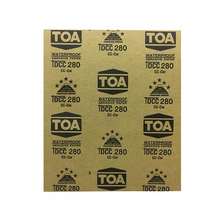 กระดาษทรายขัดเหล็ก เบอร์ 280 TOA