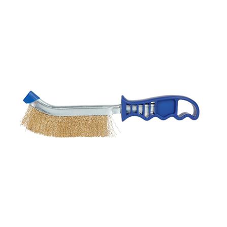 แปรงลวดทองเหลือง ด้ามพลาสติก WORKPRO WP253003