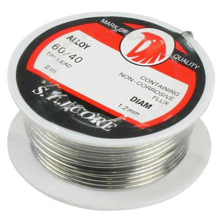 ตะกั่วบัดกรี KRUKER 60/40 1.2 มม. 2 ม.