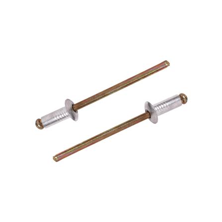 ตะปูยิงรีเวท DEXZON เบอร์ 4-3 1/8X5/16 นิ้ว แพ็ก 1000 ชิ้น