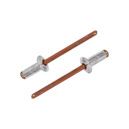 ตะปูยิงรีเวท DEXZON เบอร์ 5-4 5/32X3/8 นิ้ว แพ็ก 500 ชิ้น