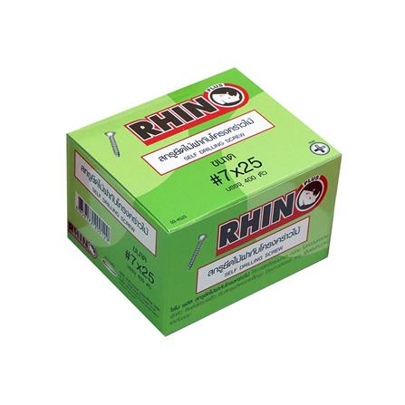 สกรูยึดไม้ฝาปลายแหลม TF RHINO 7x25 มม. 400 ชิ้น