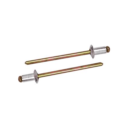 ตะปูยิงรีเวท DEXZON เบอร์ 4-2 1/8X1/4 นิ้ว แพ็ก 1000 ชิ้น