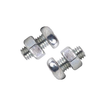 สกรูเกลียวมิลพร้อมนอต JP DEXZON 5X10 มม. แพ็ก 25 ชิ้น