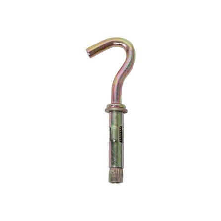 พุกเหล็กพร้อมตะขอ DEXZON 8X45 มม. แพ็ก 2 ชิ้น