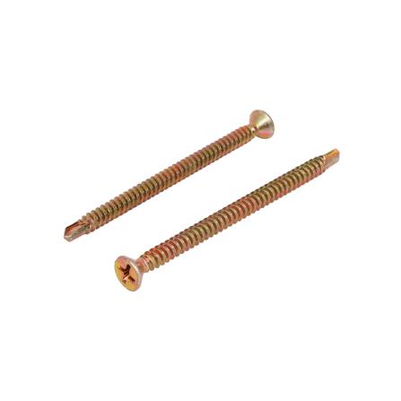 สกรูปลายสว่าน TF DEXZON 8x2-1/2 นิ้ว 200 ชิ้น