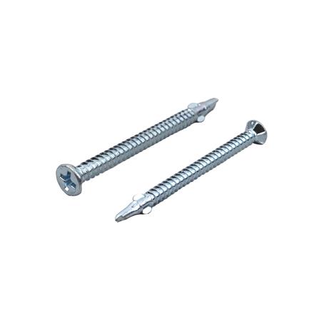 สกรูยึดไม้ฝามีปีก DEXZON 7X2 นิ้ว 25 ชิ้น