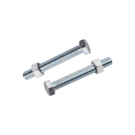 สกรูหัวหกเหลี่ยมพร้อมน็อต DEXZON 5x35 มม. แพ็ก 10 ชิ้น