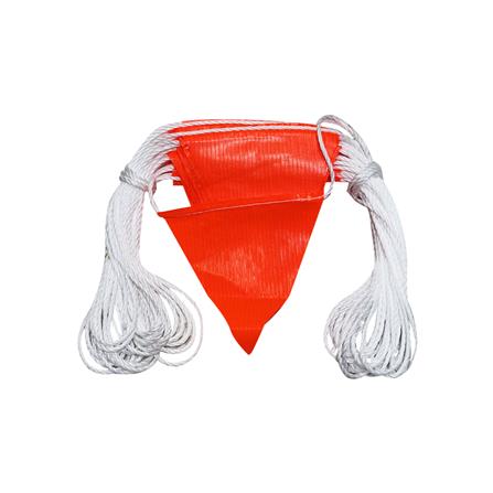 ธงราว PVC RIGHT 30 ม. สีส้ม