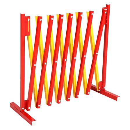 แผงกั้นจราจร S.D.BRILLIANT 0.8X3 ม. สีเหลือง/แดง