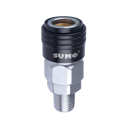 ข้อต่อลมเกลียวนอก SUMO 20SMT 1/4 นิ้ว