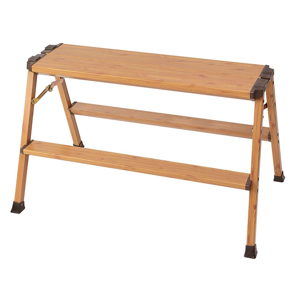 บันไดอเนกประสงค์ MATALL DAT-KW2-90 2 ขั้น ลายไม้