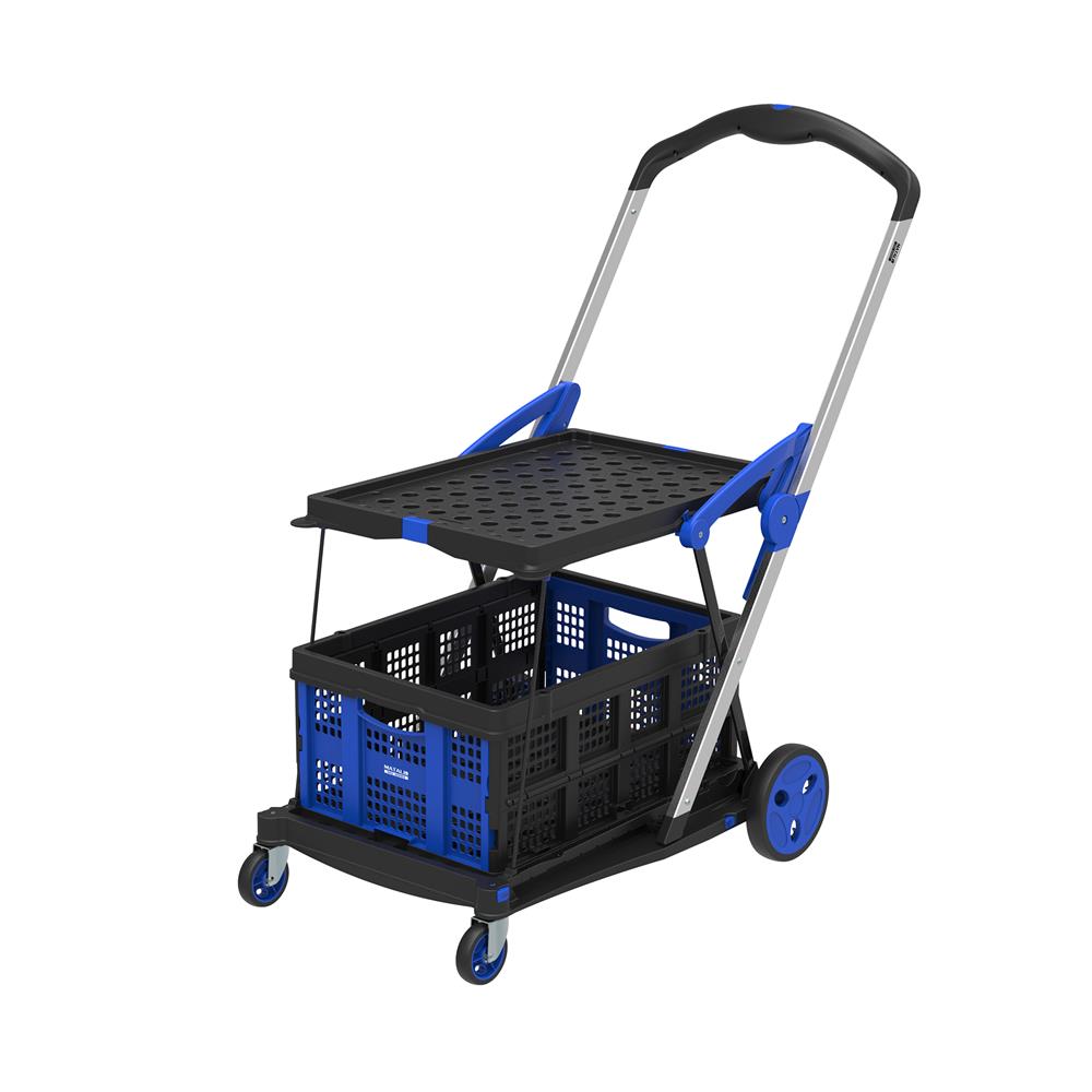 รถเข็นอเนกประสงค์พับได้ MATALL PRO FW-99G 50 กก. สีน้ำเงิน - ดำ