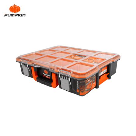กล่องเครื่องมือ PUMPKIN PTT-MST110R 110 มม. 10 ช่อง สีส้ม/ดำ