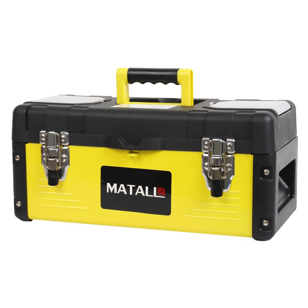 กล่องเครื่องมือเหล็ก MATALL PRO 90-1517 17 นิ้ว สีดำ-เหลือง