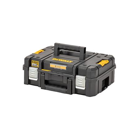 กล่องเครื่องมือด้ามจับพลาสติก DEWALT TSTAK 30 กก. สีดำ/สีเหลือง