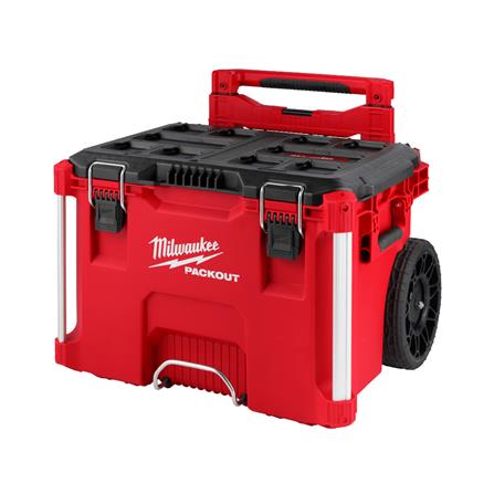กล่องเครื่องมือ ล้อลาก MILWAUKEE PACKOUT สีแดง