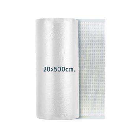 ถุงซีลสุญญากาศลายนูน (ม้วน) SGE B2D 20x500 ซม.