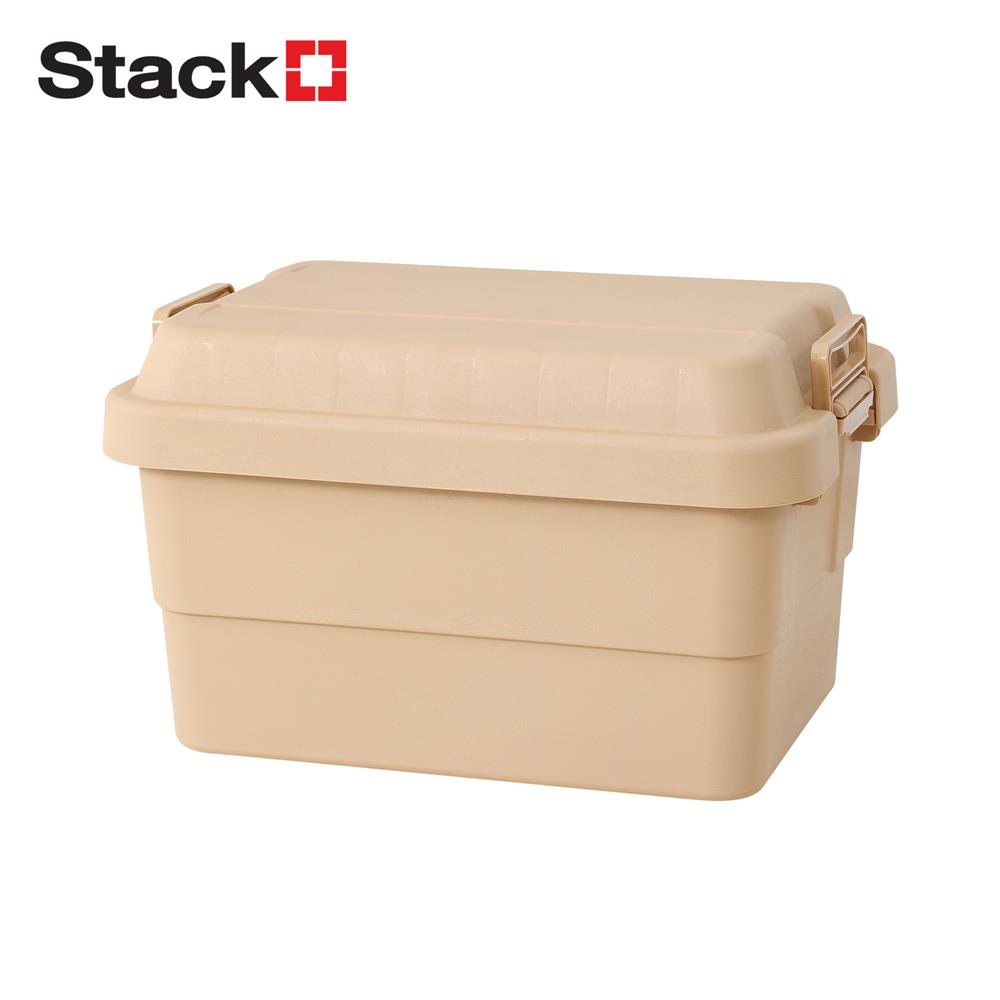 กล่องจัดเก็บท้ายรถ STACKO CARGO 50 ลิตร สีน้ำตาล
