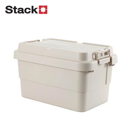 กล่องจัดเก็บท้ายรถ 50 ลิตร STACKO GLAM 60x39x36 ซม. สีเบจ