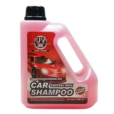 แชมพูล้างรถ UV ONE 1.1 ลิตร กลิ่นสตรอว์เบอรี่