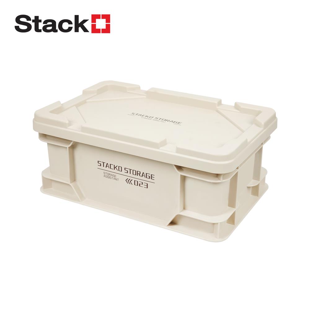 กล่องเก็บของ STACKO GLAM 2030 30.5X20.3X13.5 ซม. สีเบจ
