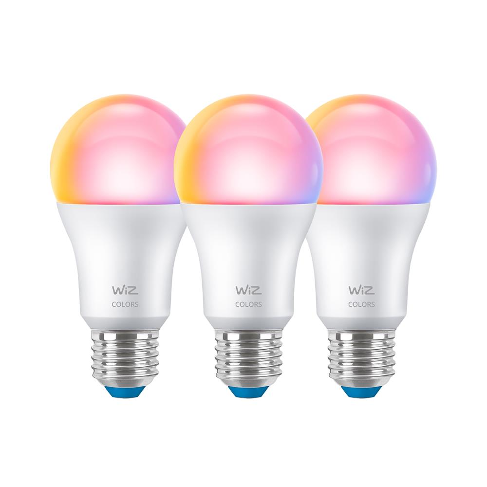 หลอด LED WIZ SMART BULB BOHLAM PINTAR 8.5 วัตต์ RGB E27 (แพ็ก 3 ชิ้น)