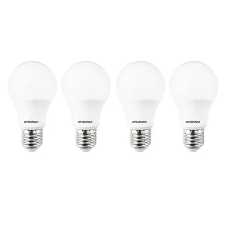 หลอด LED SYLVANIA BASIC PLUS 9 วัตต์ DAYLIGHT E27 แพ็ก 4 ชิ้น