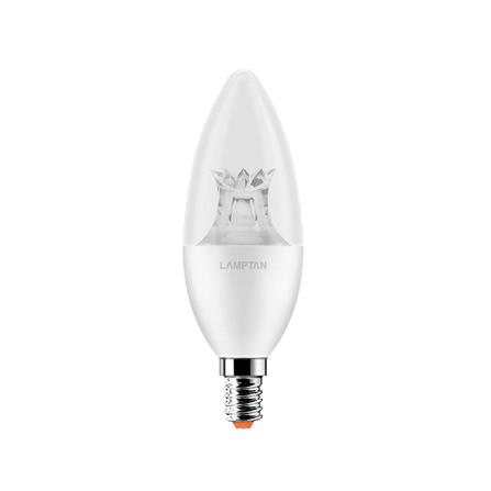 หลอด LED LAMPTAN CANDLE BLAZE 4 วัตต์ WARMWHITE E14