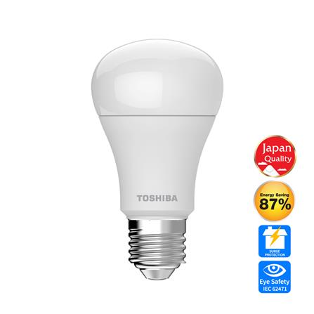 หลอด LED TOSHIBA A60 G7 11 วัตต์ WARM WHITE E27