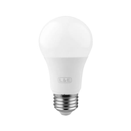 หลอด LED L&amp;E BULB 9 วัตต์ DAYLIGHT E27