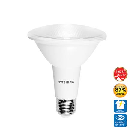 หลอดลิเนีย LED TOSHIBA ขั้ว E27 แสงวอร์มไวท์
