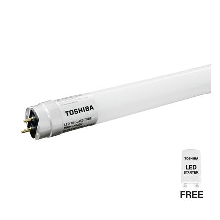 หลอด LED สั้น TOSHIBA HIGH LUMEN SE 9 วัตต์ DAYLIGHT G13
