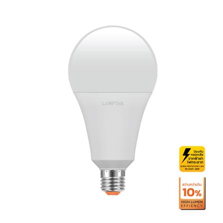 หลอด LED LAMPTAN BULB GLOSS 18 วัตต์ WARM WHITE E27