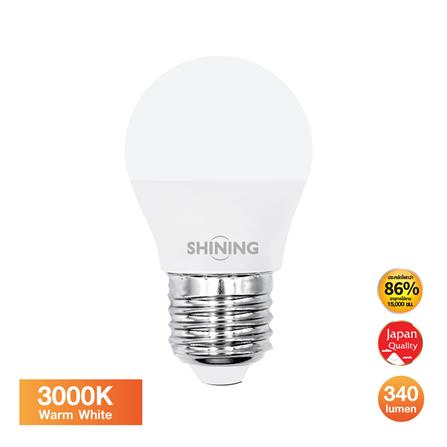 หลอด LED SHINING A45 3.5 วัตต์ WARM WHITE E27