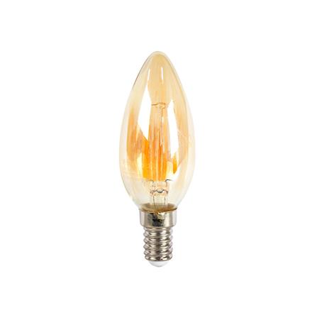 หลอด LED RACER CANDLE FILAMENT AMBER 2 วัตต์ E14 WARMWHITE