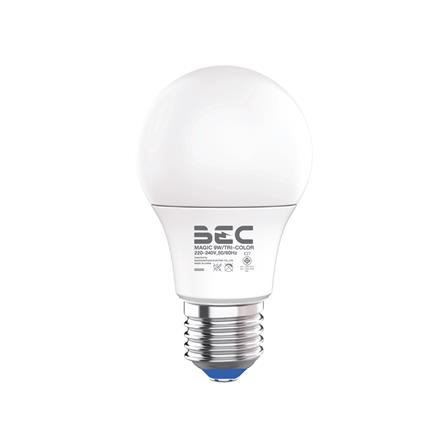 หลอด LED ฺBEC BULB MAGIC 3IN1 9 วัตต์ DAYLIGHT/COOL WHITE/WARM WHITE E27
