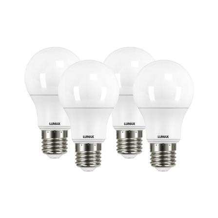 หลอด LED LUMAX ECO PLUS 12 วัตต์ WARM WHITE E27 แพ็ก 4 ชิ้น