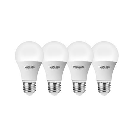 หลอด LED NAGAS SAVE BULB 9 วัตต์ DAYLIGHT E27 แพ็ก 4 ชิ้น