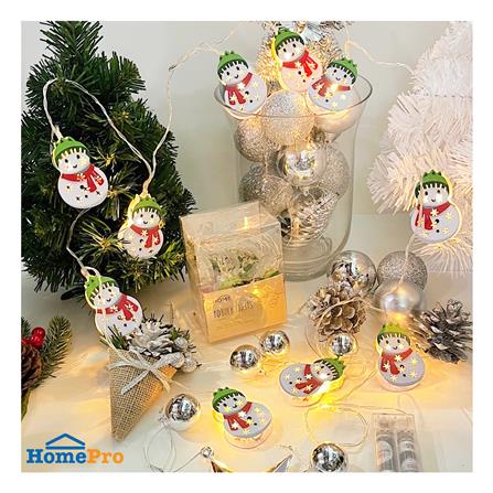 ไฟกะพริบ LED SIAMXMAS SNOWMAN 1 วัตต์ 2.1 เมตร WARM WHITE