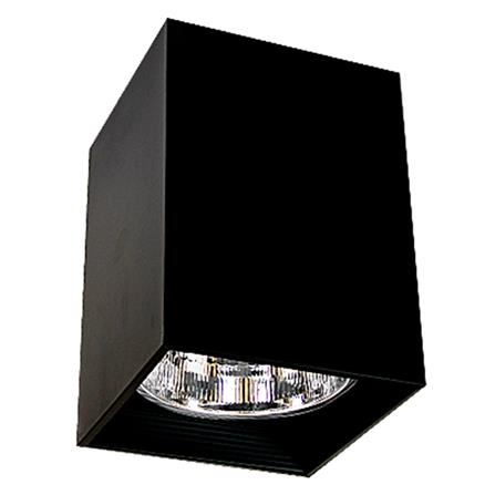 ดาวน์ไลท์ SS50/BLACK BEC โลหะ 6&amp;quot; เหลี่ยม สีดำ