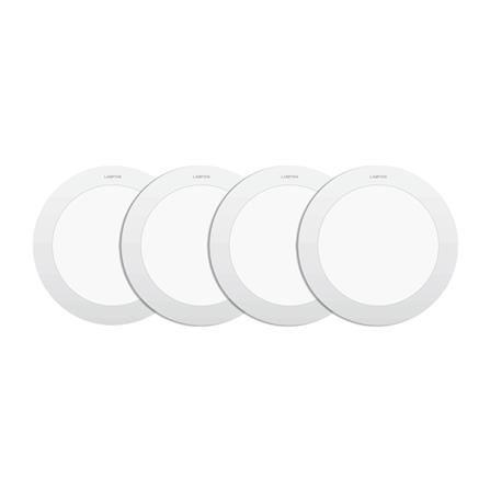 ดาวน์ไลท์ LED LAMPTAN SLIM 6 นิ้ว 9 วัตต์ DAYLIGHT สีขาว (แพ็ก 4 ชิ้น)