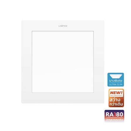 ดาวน์ไลท์ LED LAMPTAN ULTRA SLIM PC 6 นิ้ว 12 วัตต์ DAYLIGHT สีขาว