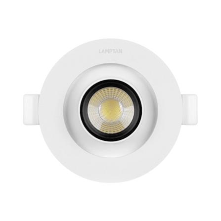 ดาวน์ไลท์ LED LAMPTAN SPOT SCOPE 3.5 นิ้ว 6 วัตต์ DAYLIGHT/COOL WHITE/WARM WHITE สีขาว