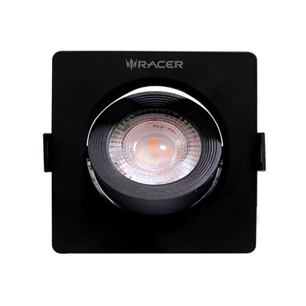 ดาวน์ไลท์ LED RACER ADJUST 3.5 นิ้ว 5 วัตต์ DAYLIGHT สีดำ
